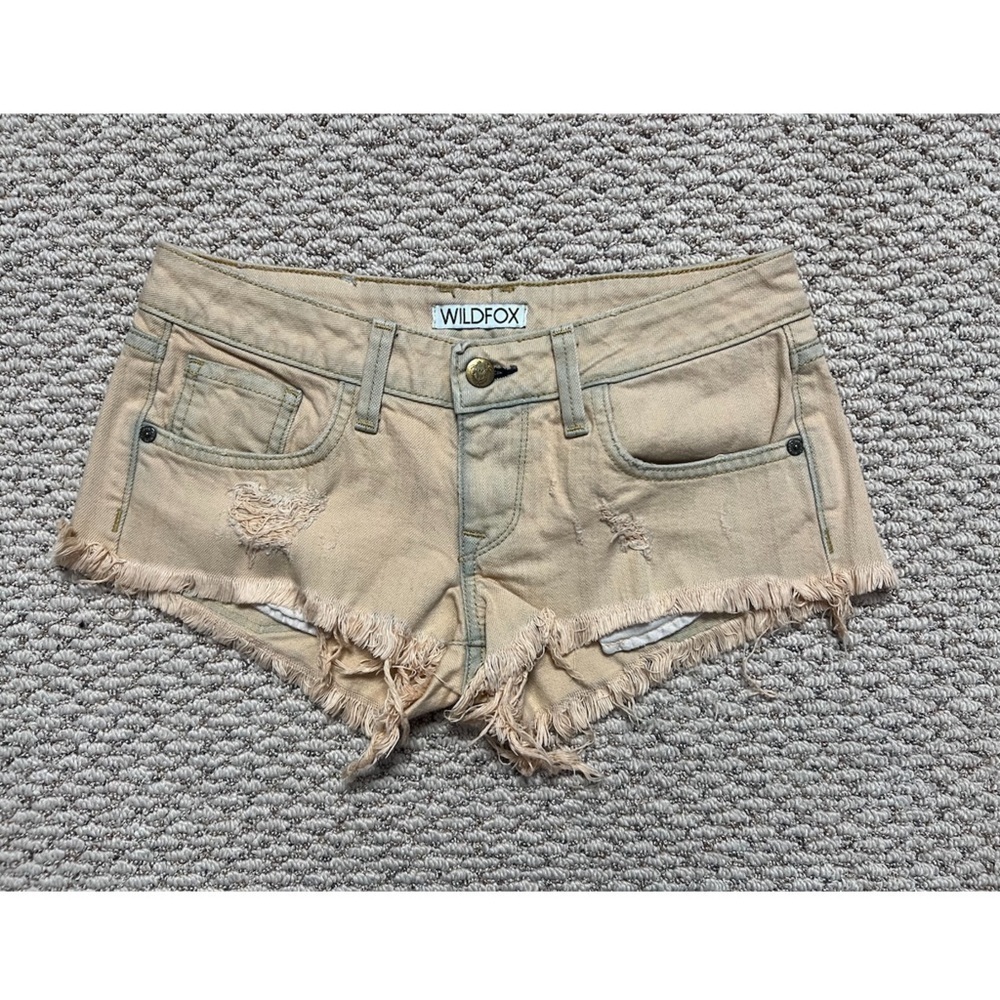 WildFox - Distressed Shorts - Size 25 - NWOT